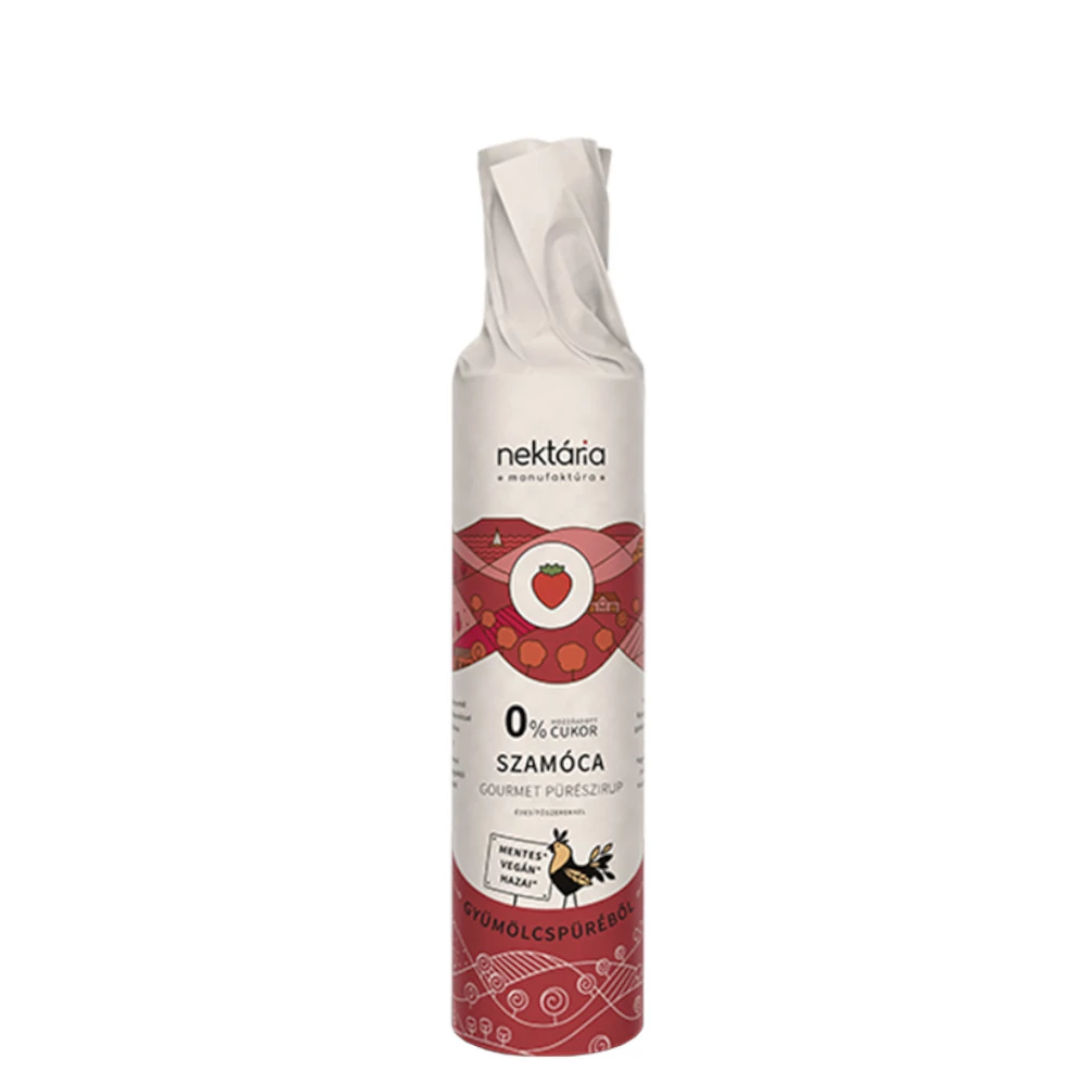 NEKTÁRIA Szamóca cukormentes szirup (0,5l)