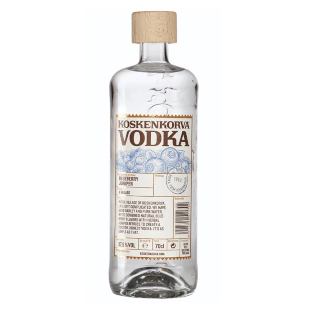 KOSKENKORVA Blueberry Juniper vodka (0,7l - 37,5%)