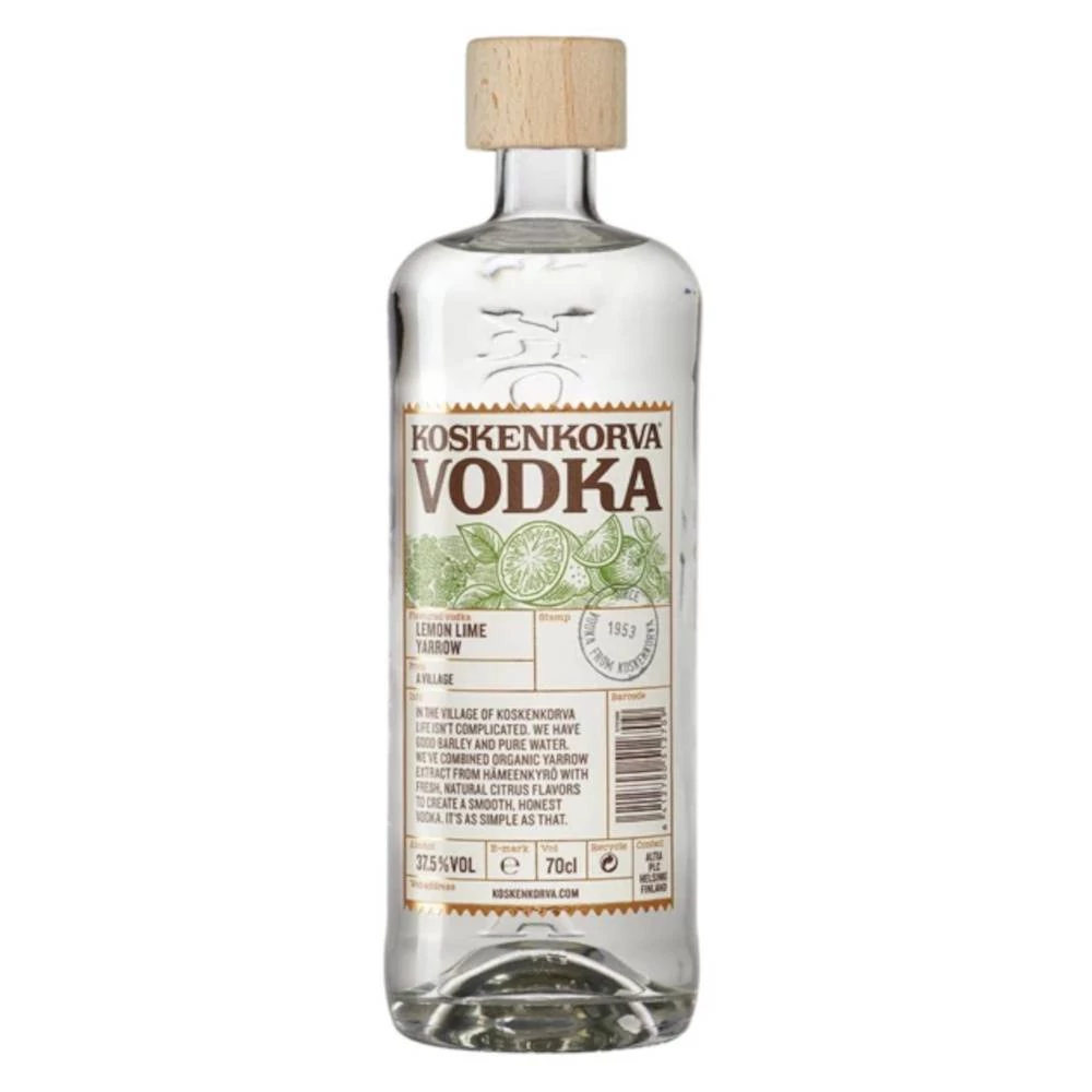 KOSKENKORVA Lemon Lime Yarrow vodka (0,7l - 37,5%)