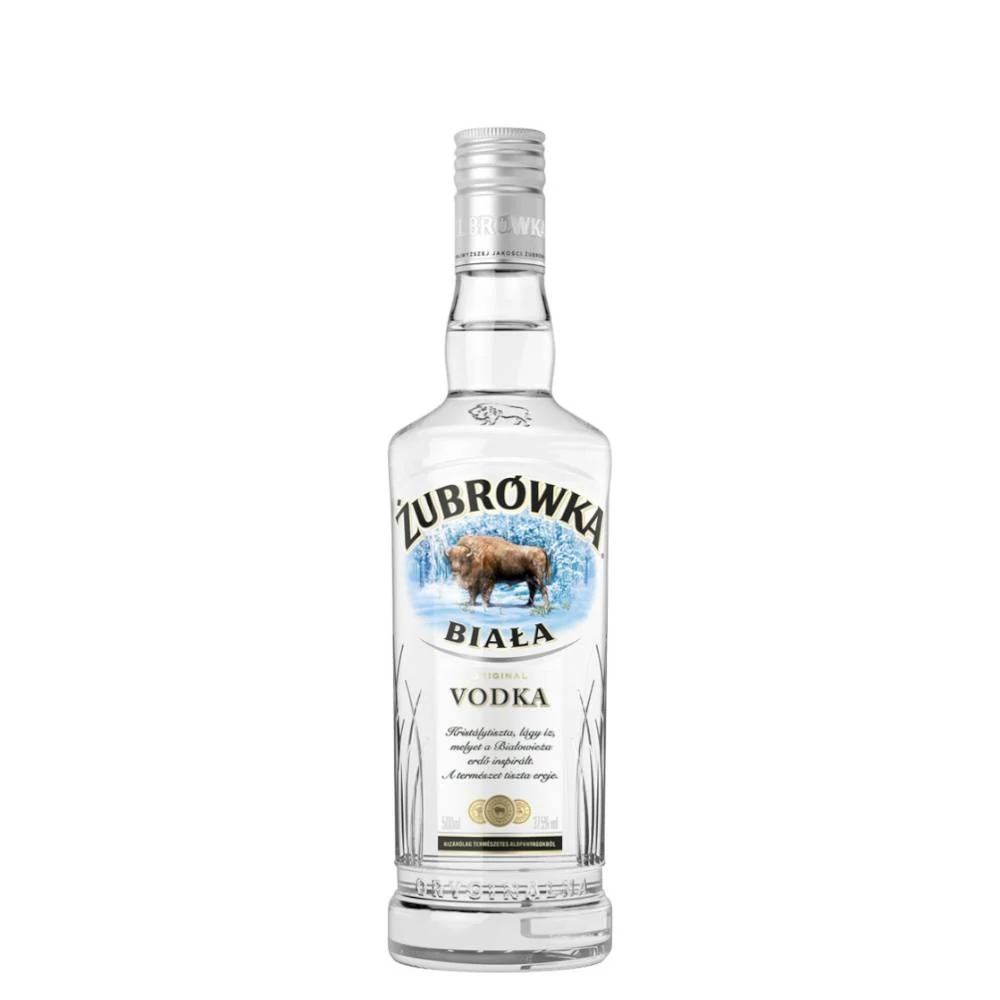 ZUBROWKA Biala vodka (0,5l - 37,5%)