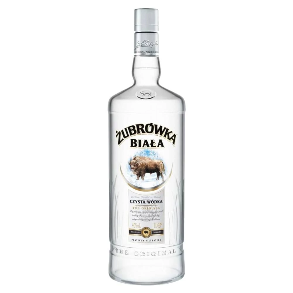 ZUBROWKA Biala vodka (1,0l - 37,5%)