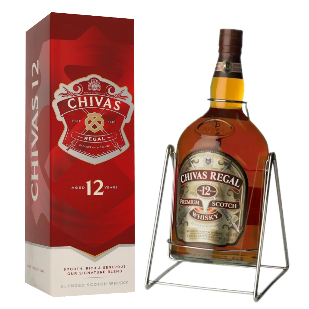 CHIVAS REGAL 12 Years whisky + dd (4,5l - 40%)