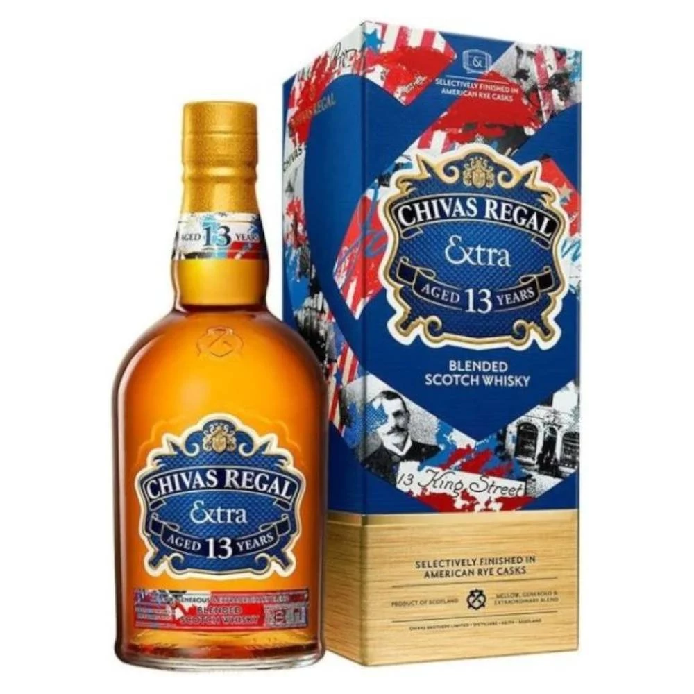 CHIVAS REGAL Extra 13 Years American Rye Casks whisky + dd (0,7l - 40%)