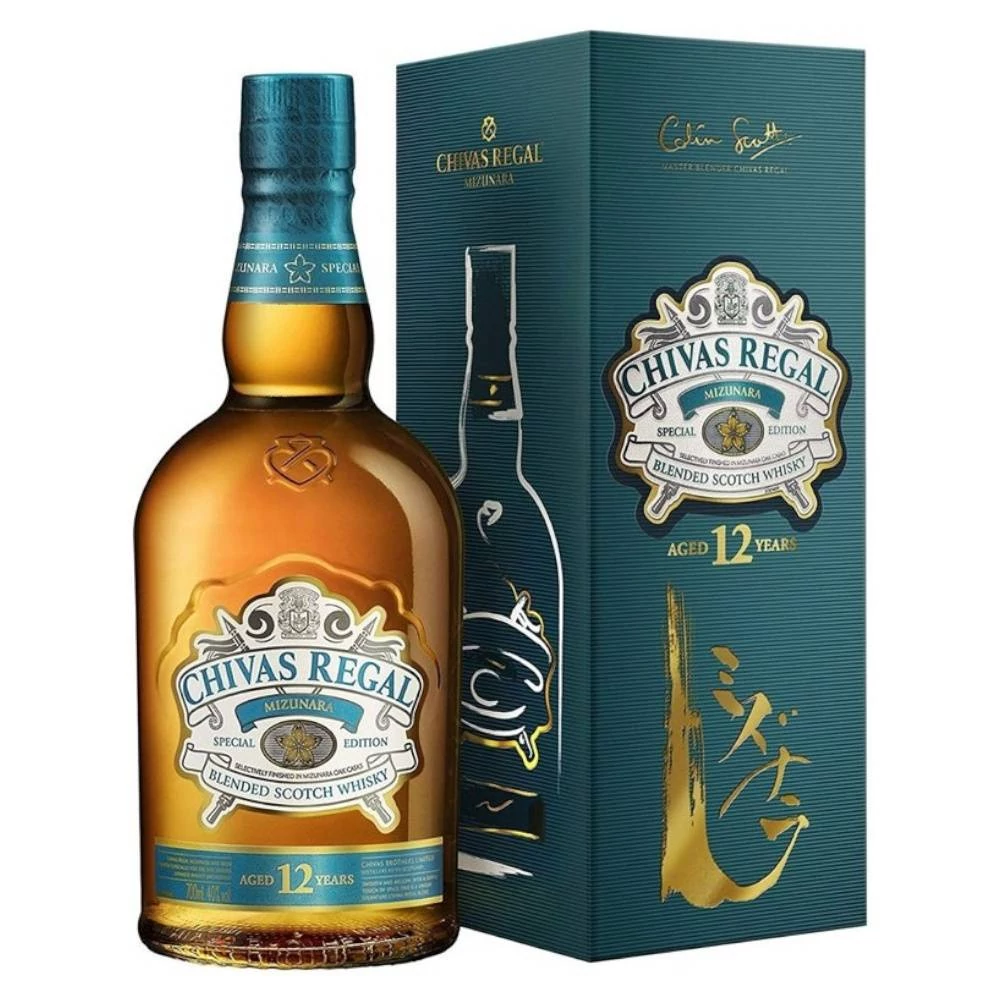 CHIVAS REGAL Mizunara whisky + dd (0,7l - 40%)