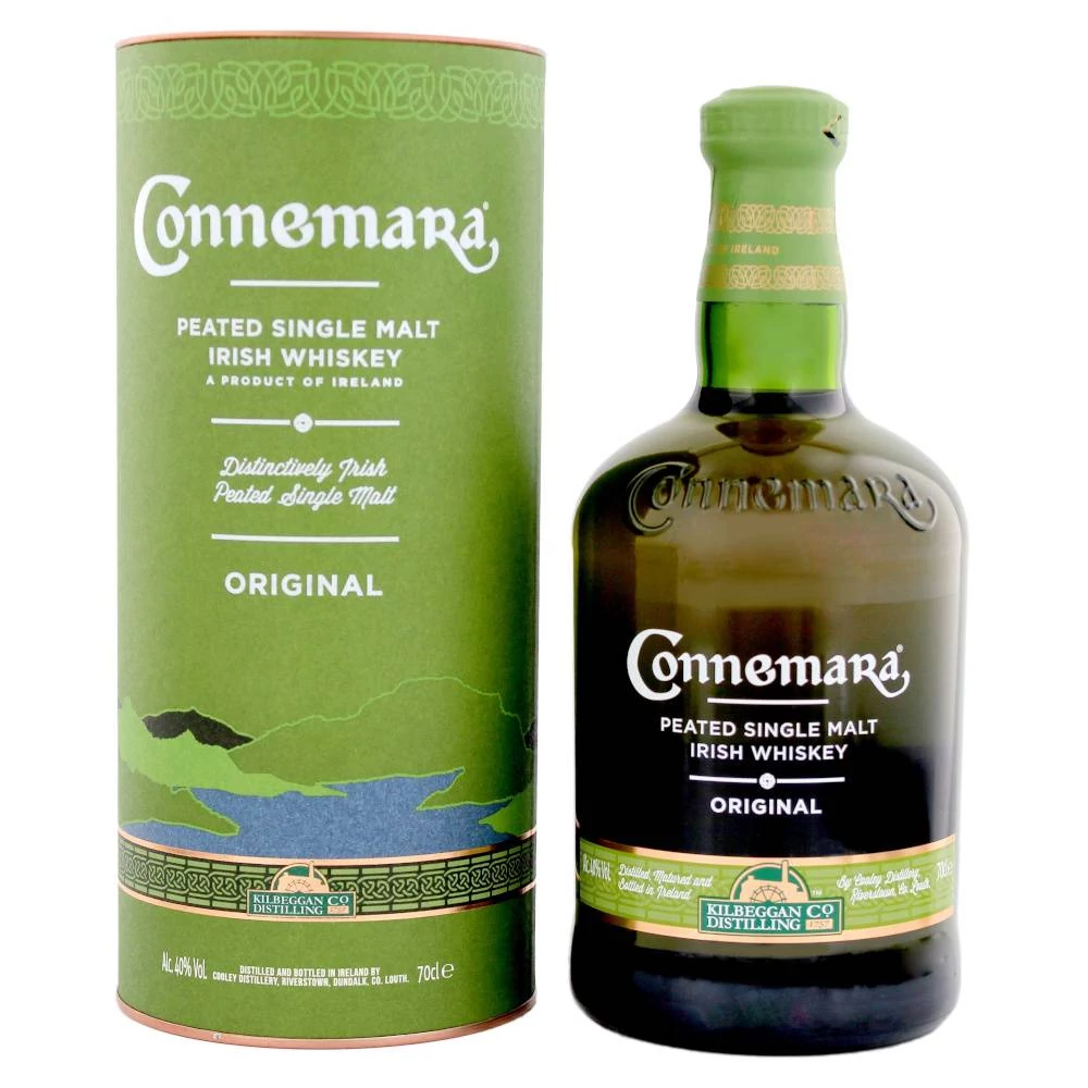 CONNEMARA Irish Peated whisky + dd (0,7l - 40%)