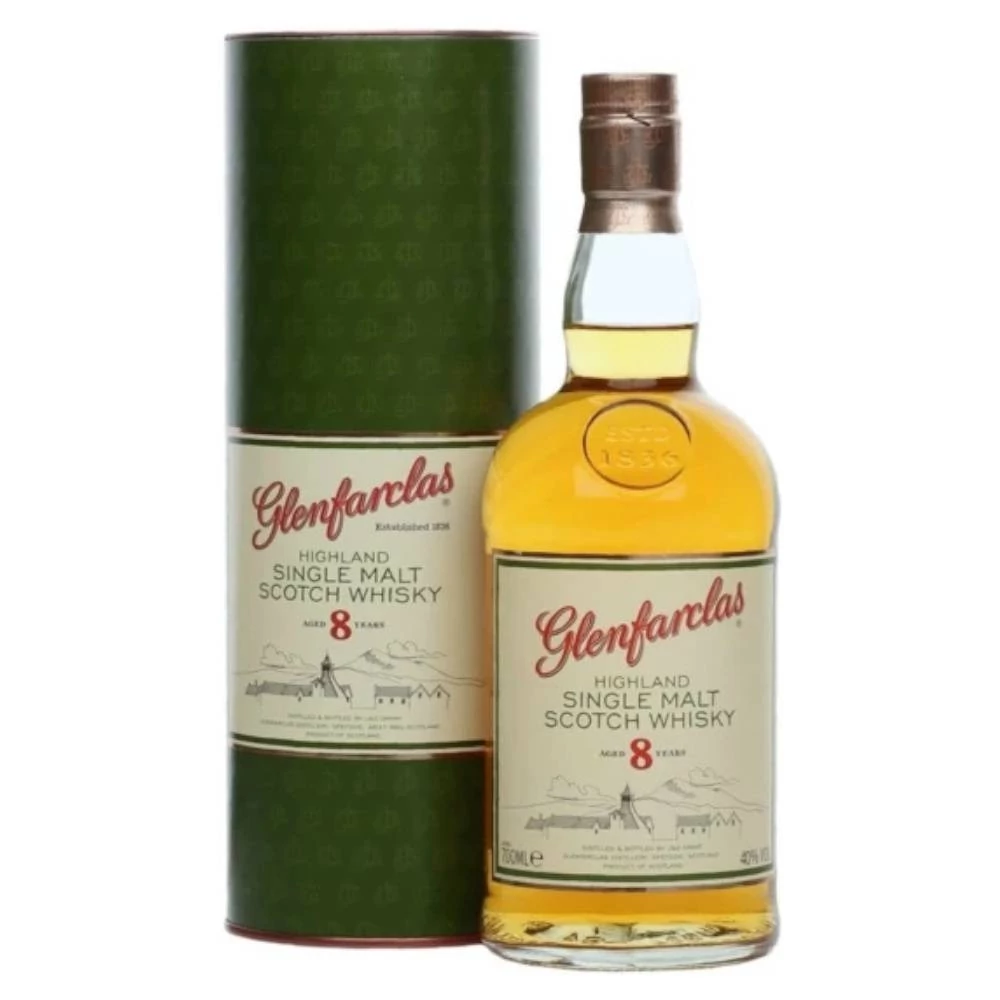 GLENFARCLAS 8 Years whisky + dd (0,7l - 40%)