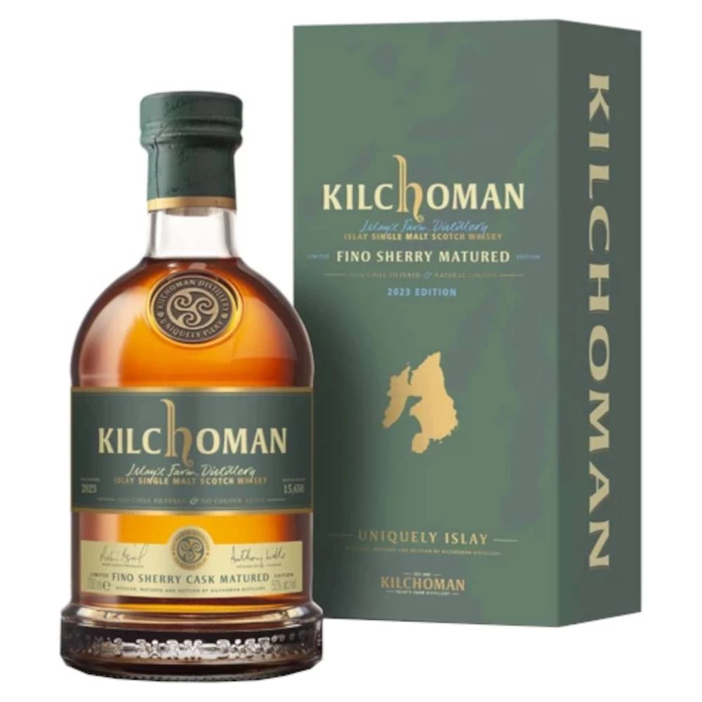 KILCHOMAN Fino Sherry Cask Matured whisky + dd (0,7l - 50%)