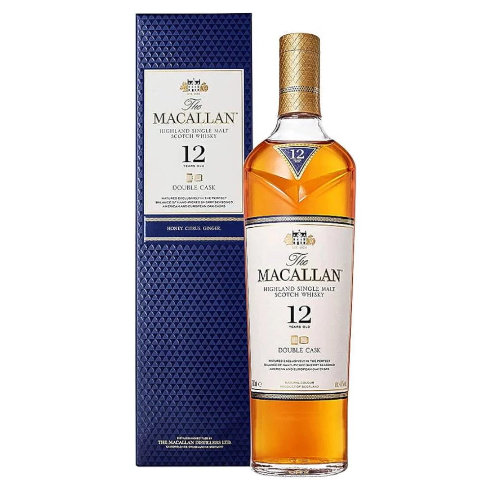 MACALLAN 12 Years whisky + dd (0,7l - 40%)