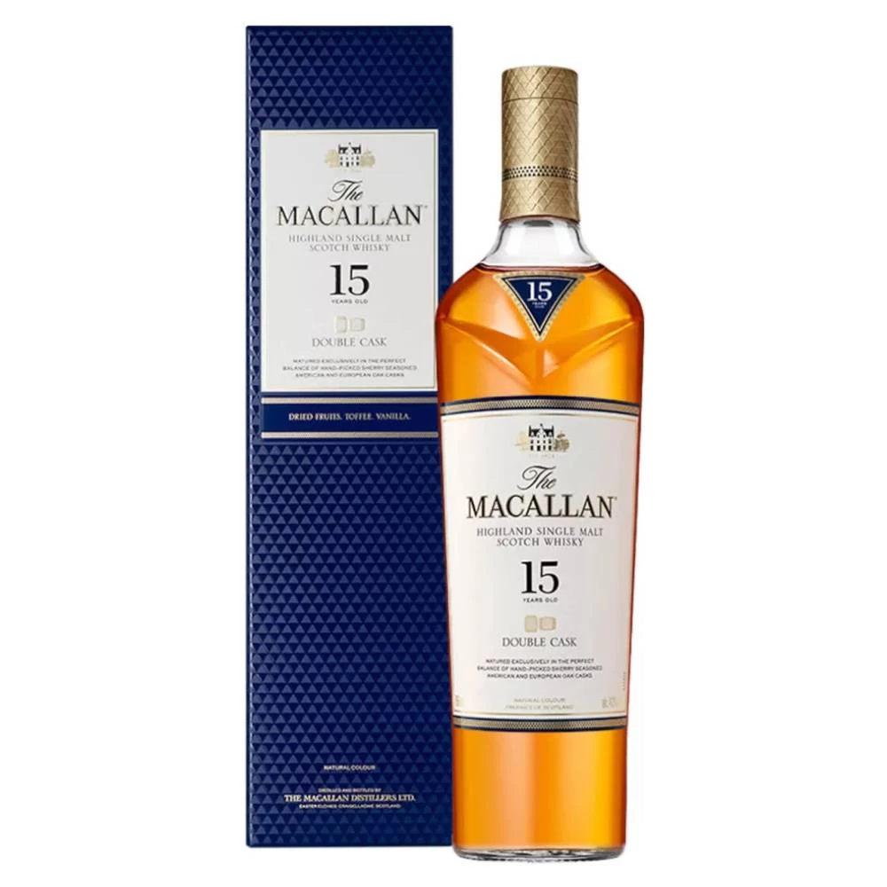 MACALLAN 15 Years whisky + dd (0,7l - 43%)