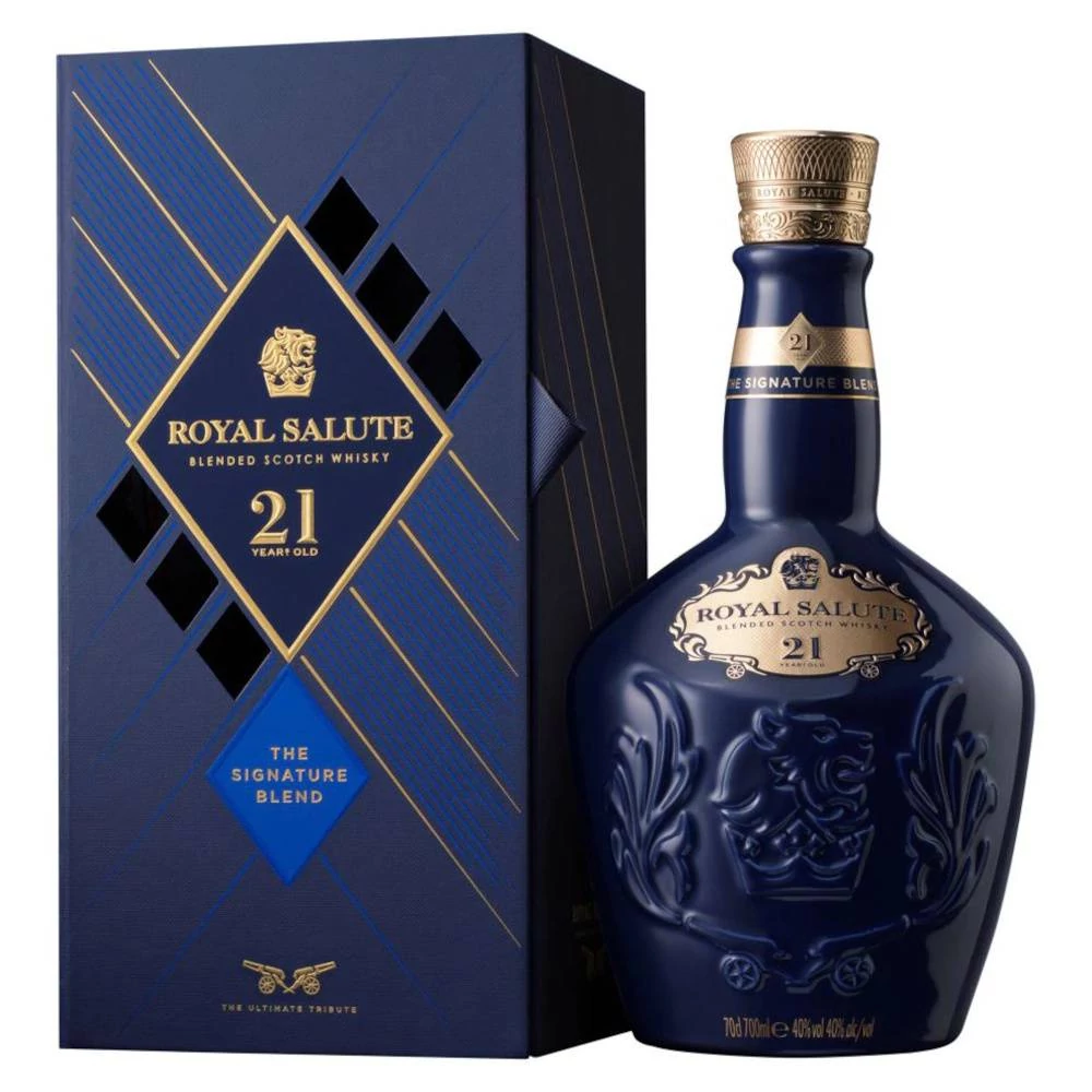 ROYAL SALUTE 21 Years The Signature Blend whisky + dd (0,7l - 40%)