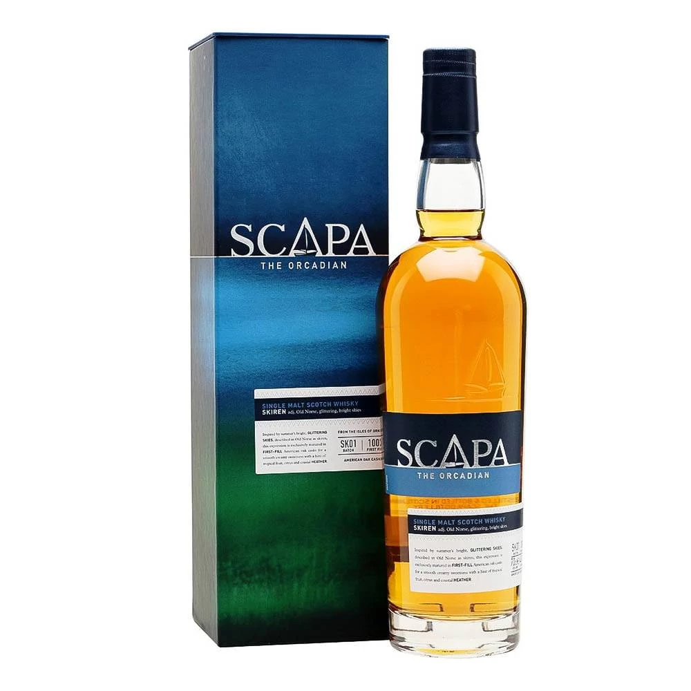 SCAPA Skiren whisky + dd (0,7l - 40%)