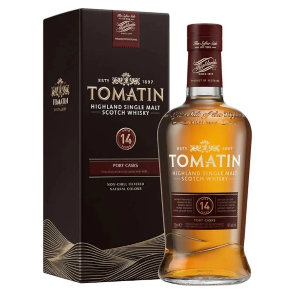 TOMATIN 14 Years whisky + dd (0,7l - 46%)